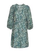 Mschzaneta Shirt Dress Aop Blue MSCH Copenhagen