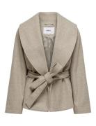 Onlaugusta Life Short Coat Otw Noos Beige ONLY