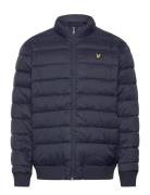 Funnel Neck Wadded Jacket Navy Lyle & Scott