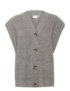 Kanellia Knit Cardigan Grey Kaffe