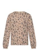 T-Shirt Ls Beige En Fant