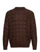 Rrdax Knit Boxy Fit Brown Redefined Rebel