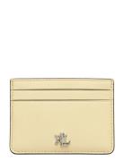 Leather Card Case Yellow Lauren Ralph Lauren