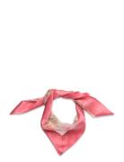 Margot Floral Silk Square Scarf Pink Lauren Ralph Lauren