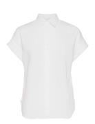 Relaxed Fit Linen Short-Sleeve Shirt White Lauren Ralph Lauren