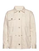 Denim Shirt Jacket Cream Lauren Ralph Lauren