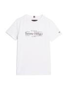 Icon Print Regular Tee Ss White Tommy Hilfiger