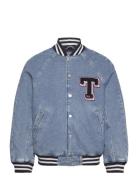 Letterman Denim Jacket Ch7011 Blue Tommy Jeans