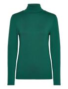 Slhanadi Rollneck Ls Green Soaked In Luxury