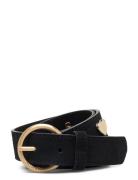 Hammered Heart Belt Black Fabienne Chapot