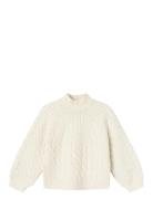 Nkfnadalie Ls Knit Cream Name It