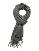 Jacsolid Woven Scarf Noos Grey Jack & J S