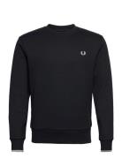 Crew Neck Sweatshirt Navy Fred Perry