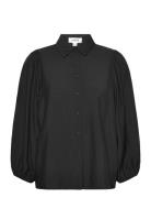 Slleodora Stefani Shirt 3/4 Black Soaked In Luxury