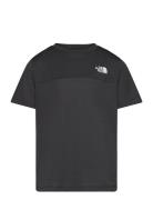 B S/S Never Stop Tee Black The North Face