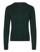 Superfine Lambswool C-Neck Green GANT