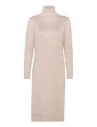 Milasz Roll Neck Long Dress Beige Saint Tropez