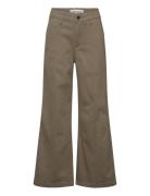 Izzasy Mid Waist Trousers Khaki Sofie Schnoor Young