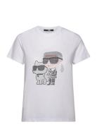 Ikonik 2.0 Rs T-Shirt White Karl Lagerfeld