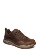 Mens Relaxed Fit Benago - Waterproof Brown Skechers