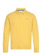 Reg Contrast Pique Ls Rugger Yellow GANT