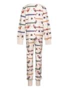 Two Piece Pyjamas Santa Dogs 65 86/92 Patterned Geggamoja