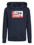 Jjnolan Sweat Hood Jnr Navy Jack & J S