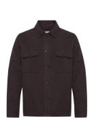 Heavy Twill Overshirt Burgundy Lindbergh