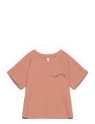 Nilo Waffle T-Shirt Pink Liewood