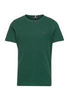 Essential Cotton Reg Fit Tee Ss Green Tommy Hilfiger