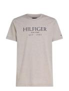 Big Hilfiger Tee Beige Tommy Hilfiger