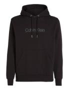 Raised Line Logo Hoodie Black Calvin Klein