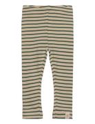 Legging Modal Striped Green Petit Piao