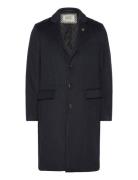 Wool Classic Overcoat Navy Scotch & Soda