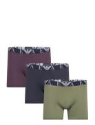 Men's Knit 3-Pack Boxer Navy Emporio Armani