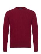 Lw Cable Crew Red Hackett London