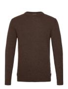 Lambswool O-Neck Knit Brown Lindbergh