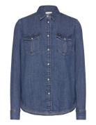 Regular Western Shirt Blue Lee Jeans