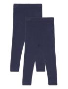 Melange 2-Pack Leggings Navy Copenhagen Colors