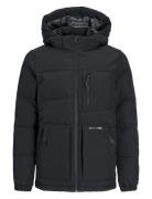 Jjeotto Puffer Jacket Sn Jnr Black Jack & J S