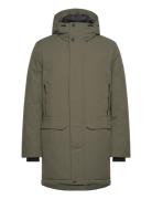 Tech Hooded Parka Khaki Tom Tailor