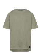 Over Basic T-Shirt Khaki Tom Tailor