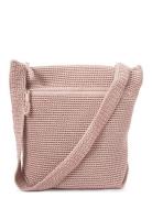 Cross Body Bag Soft Pink Crochet Collection Pink Ceannis