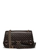 Arlena Logo Cnvrtble Xbdy Flap Black GUESS