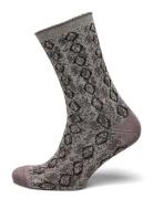 Pytha Glitter Socks Grey Mp Denmark