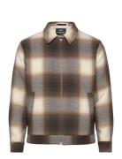 Shadow Check Norton Jacket Brown Mads Nørgaard