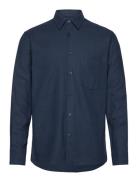 Alaska Flannel Sune Shirt Navy Mads Nørgaard