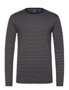 Duo Rib Tobias Tee Ls Brown Mads Nørgaard