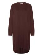 Cara Longsleeve Dress Mocca Brown Movesgood