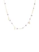 Azzurra Necklace Gold Maanesten